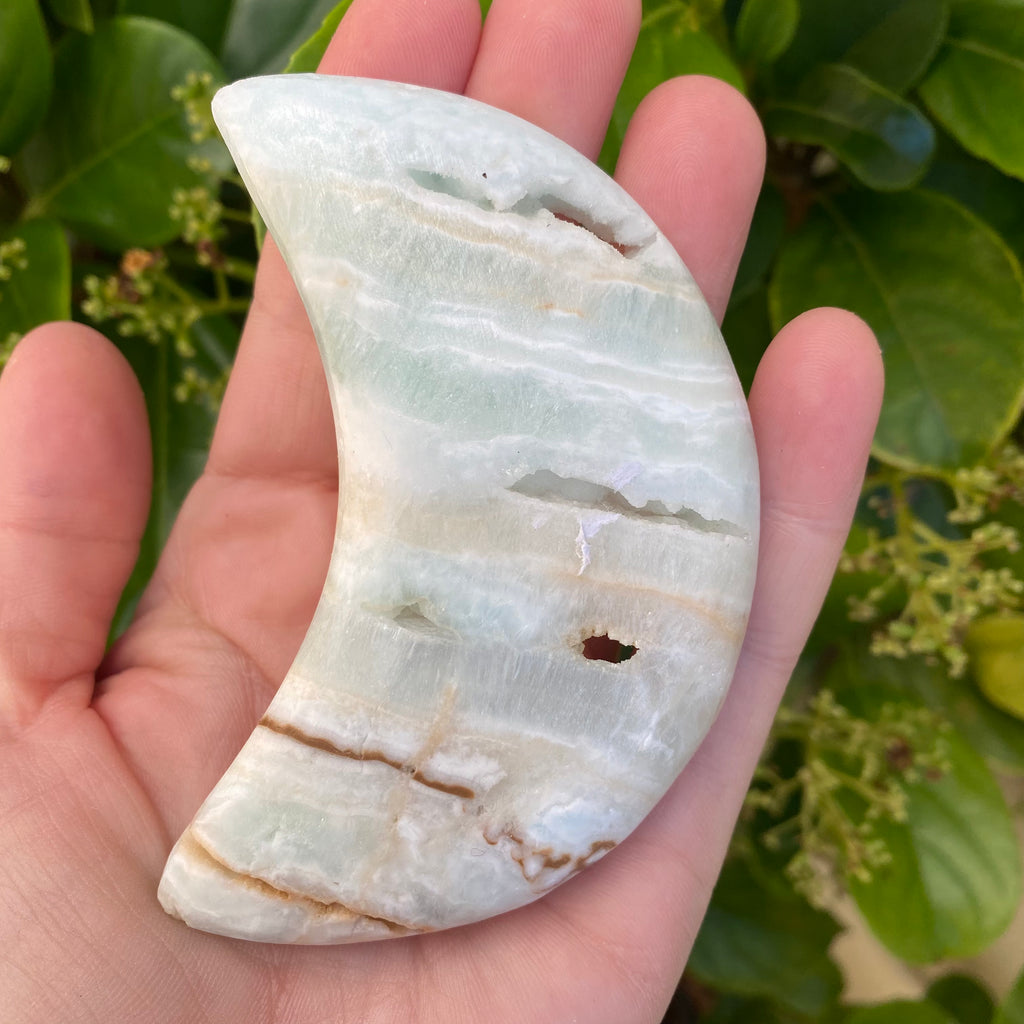 Caribbean Calcite Moon Bowl