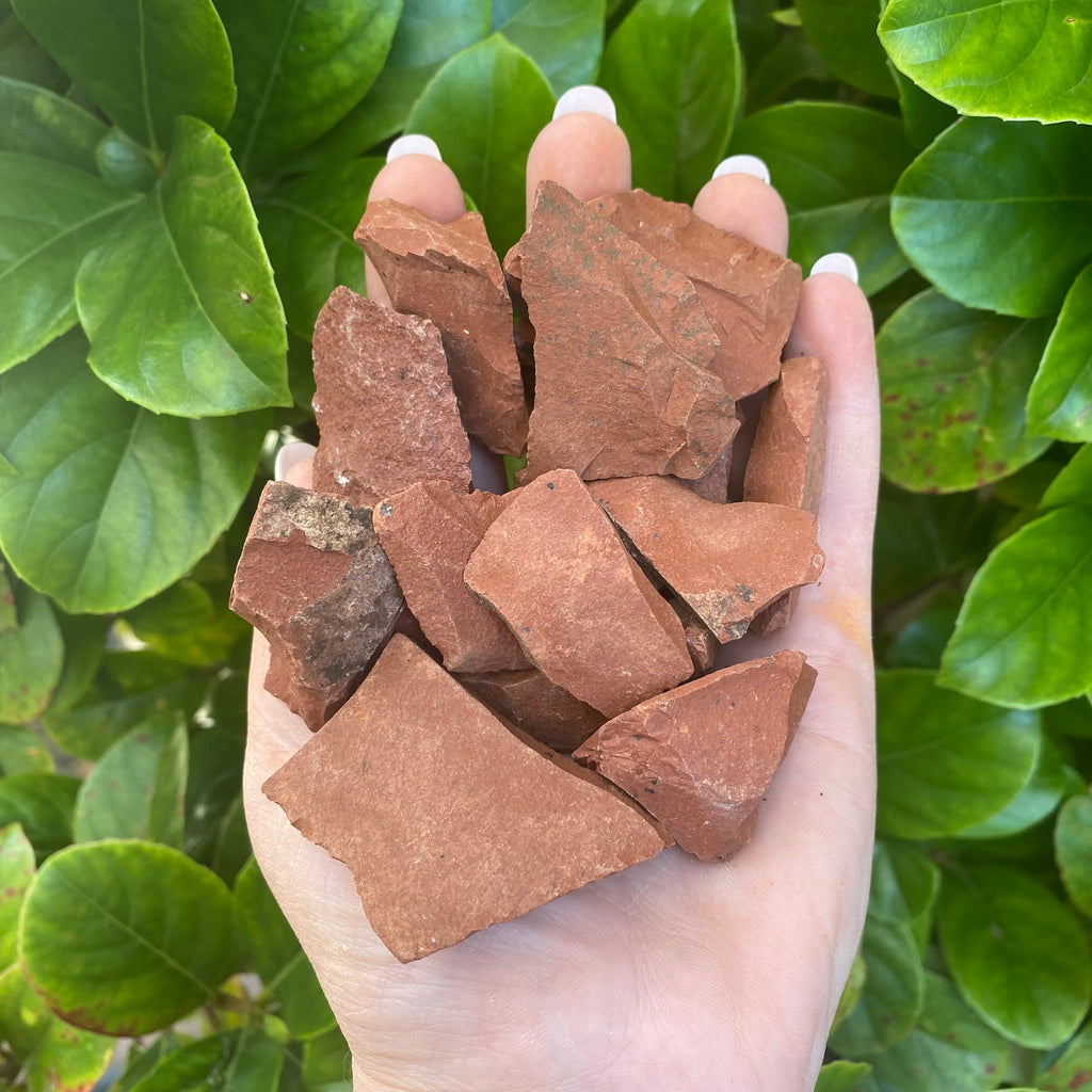 Raw Red Jasper Chunks