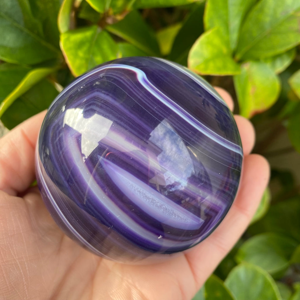 Purple Agate Sphere