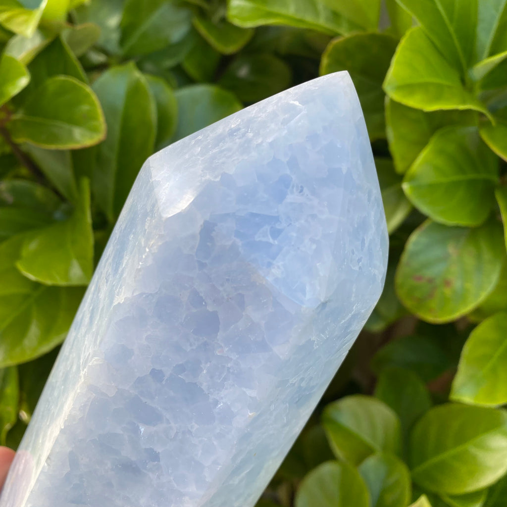 Blue Calcite Tower
