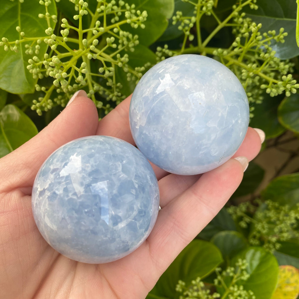 Blue Calcite Sphere