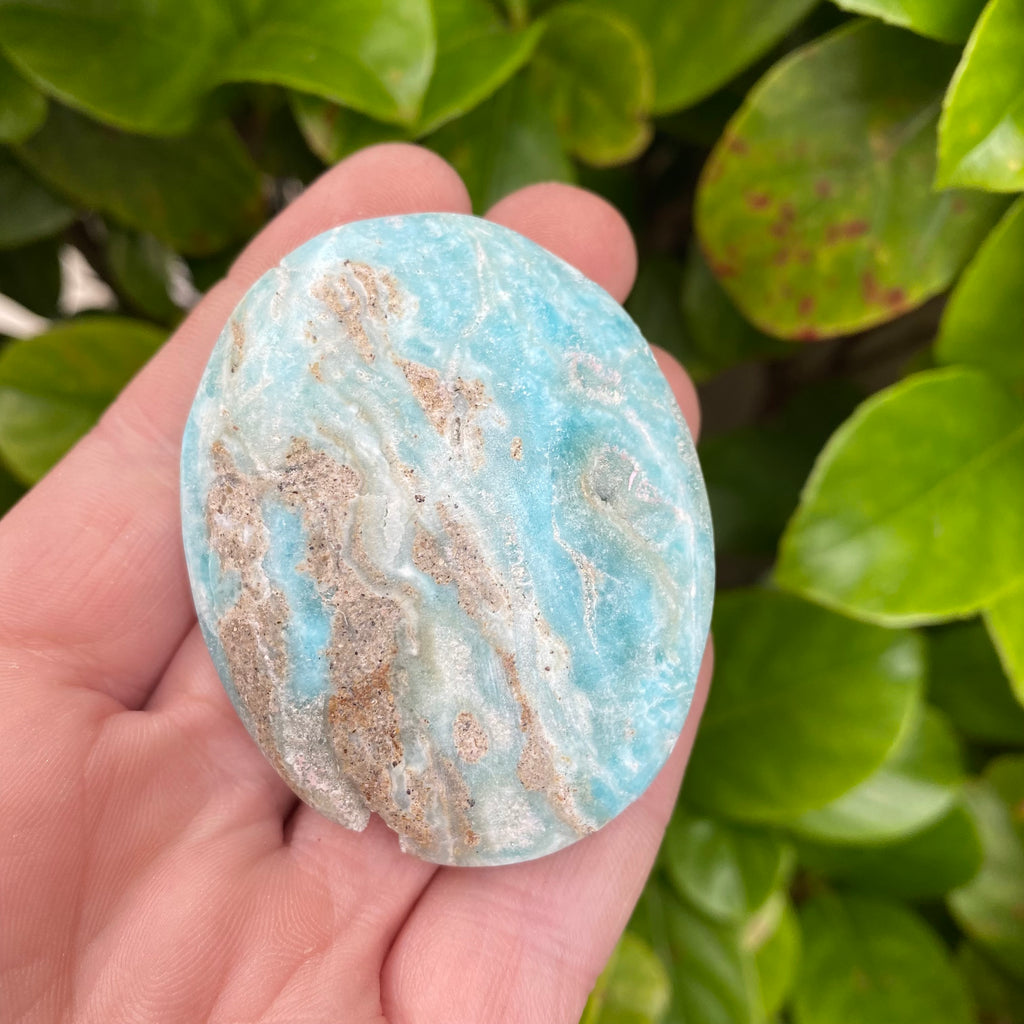 Blue Aragonite Freeform