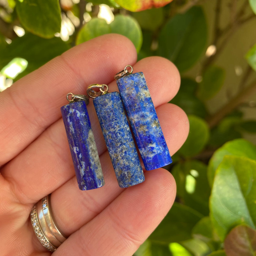 Wand Pendant - Lapis Lauzli