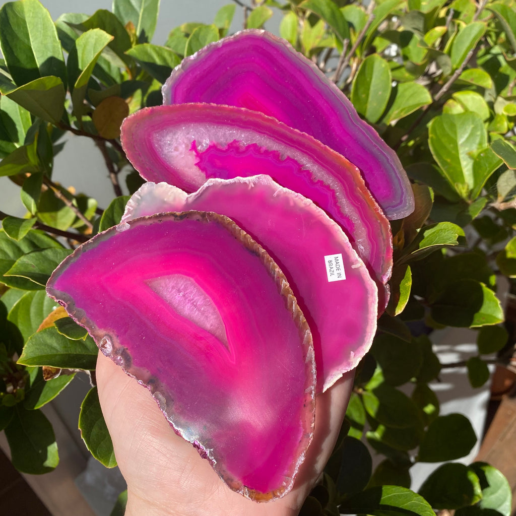 Pink Agate Slice