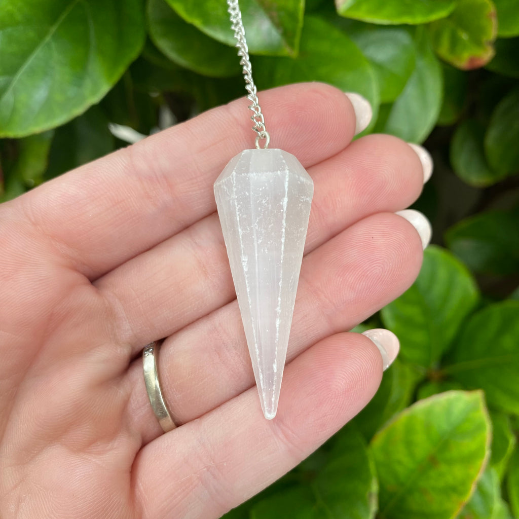 Selenite Pendulum