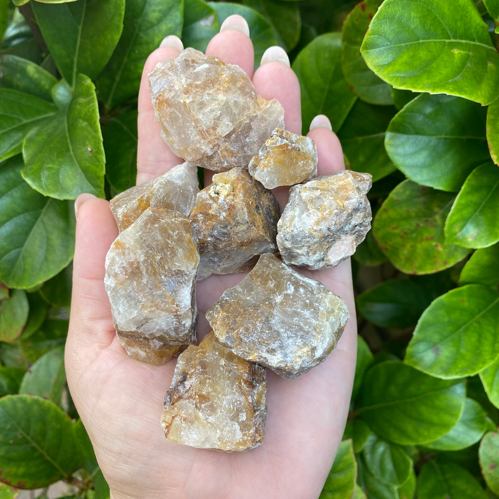 Raw Fire Quartz Chunks