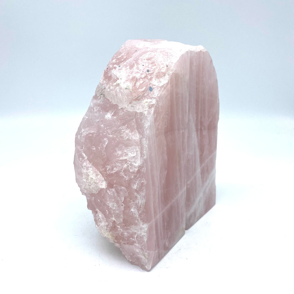 Rose Quartz Bookends