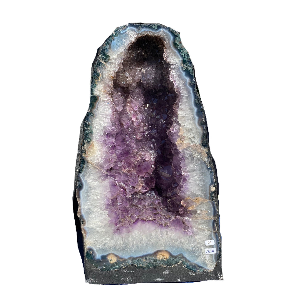 Amethyst Crystal Cave - Pair