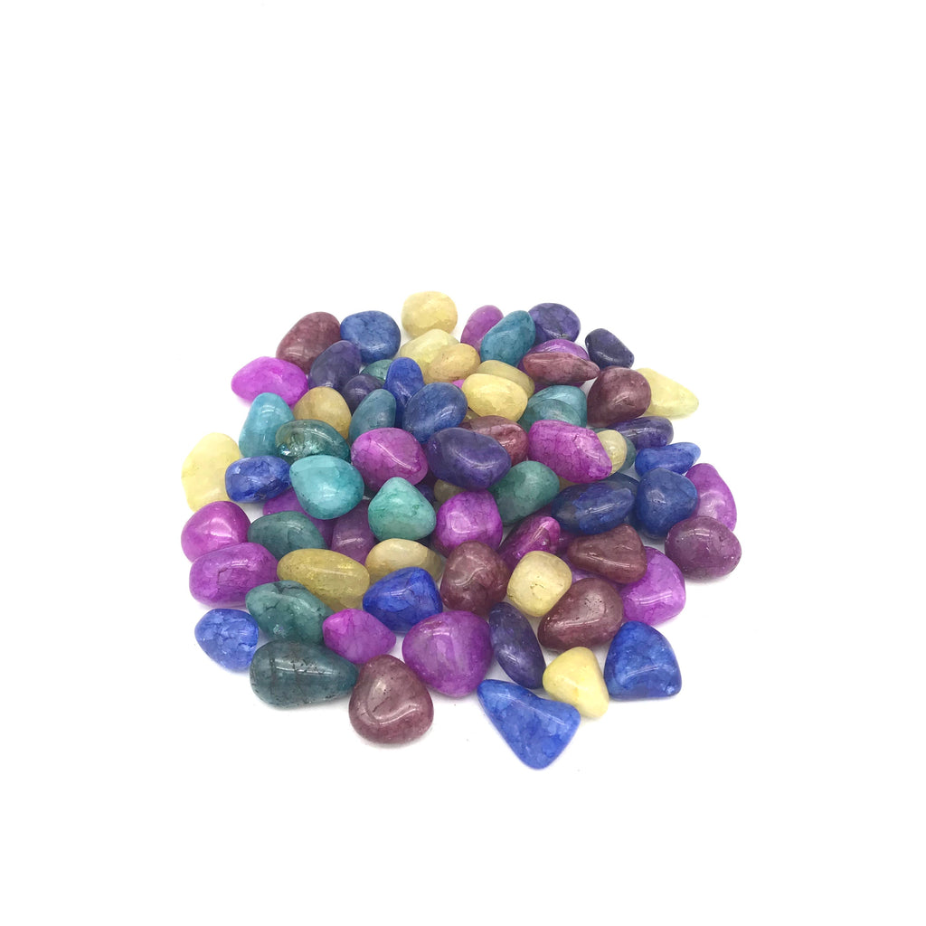 Crackle Quartz Tumbled Stones 500g