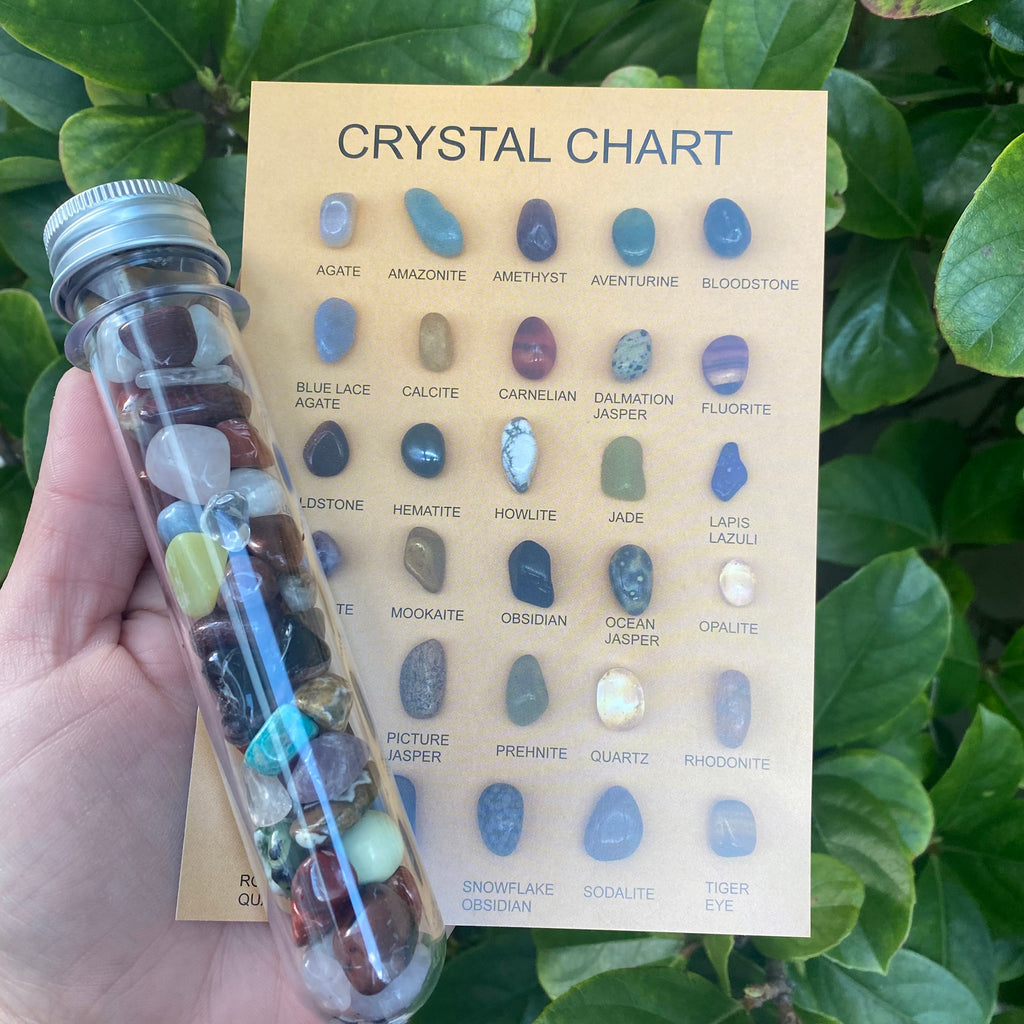 Tube of Mix Tumbled Stones