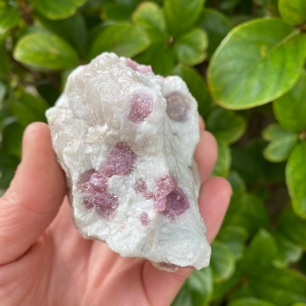 Pink Tourmaline with Aquamarine