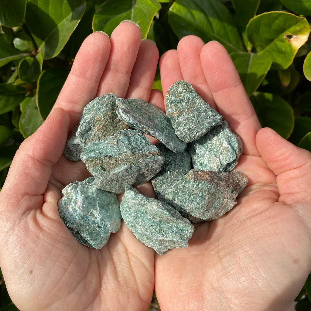 Raw Fuchsite Chunks