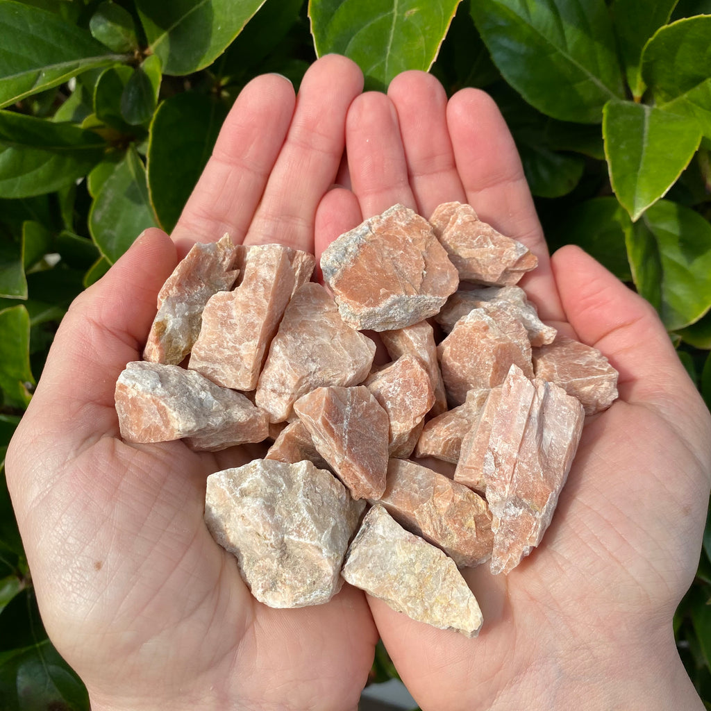 Raw Moonstone Chunks