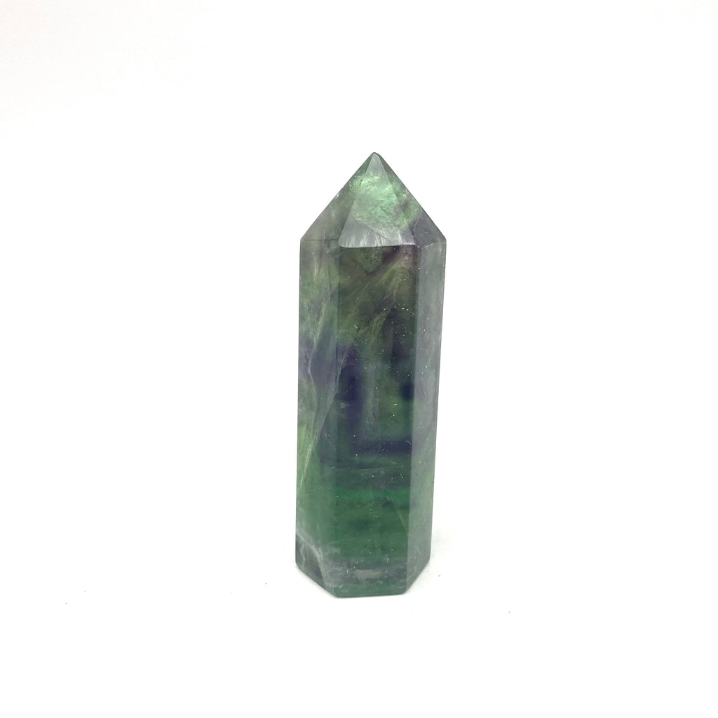 Rainbow Fluorite Point