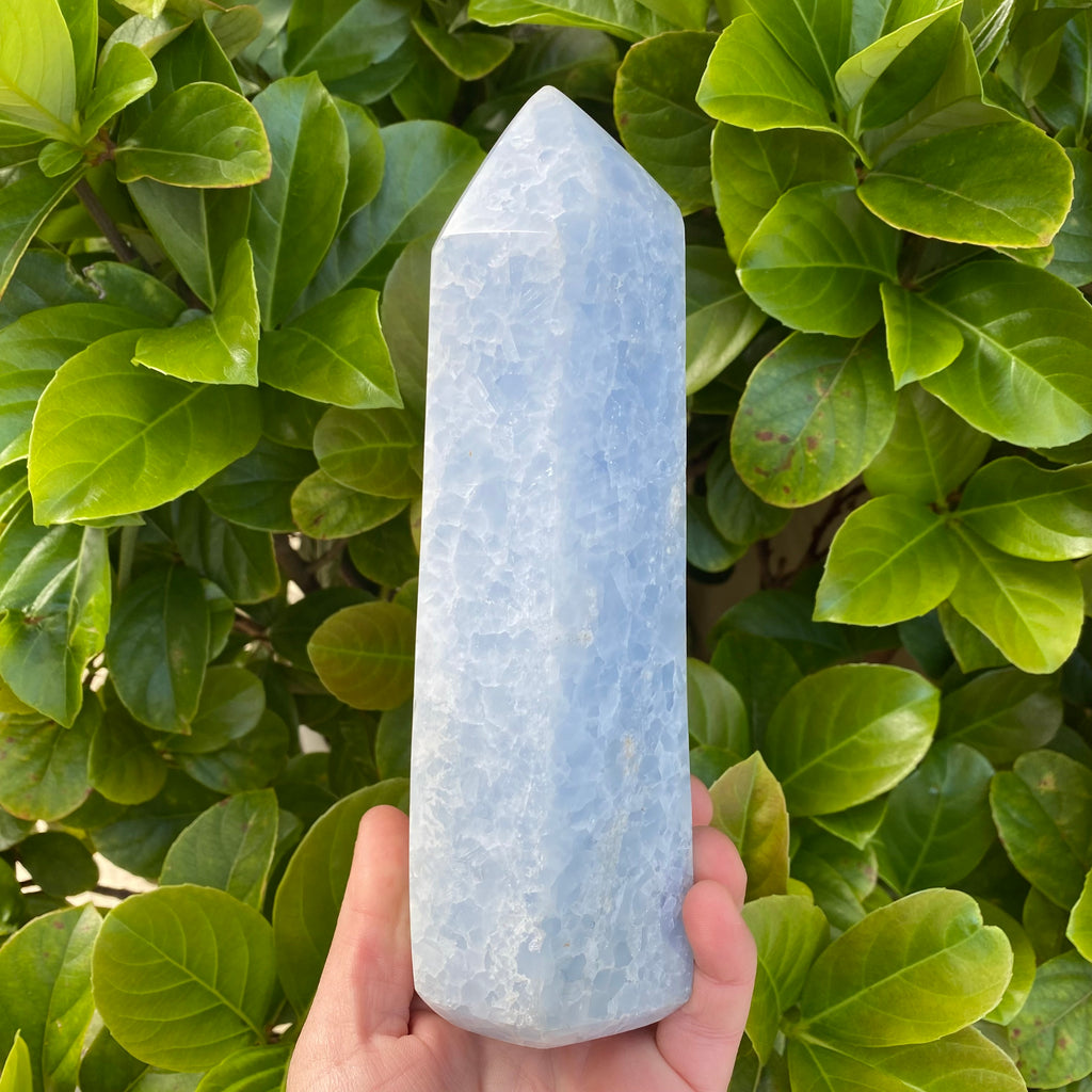 Blue Calcite Tower