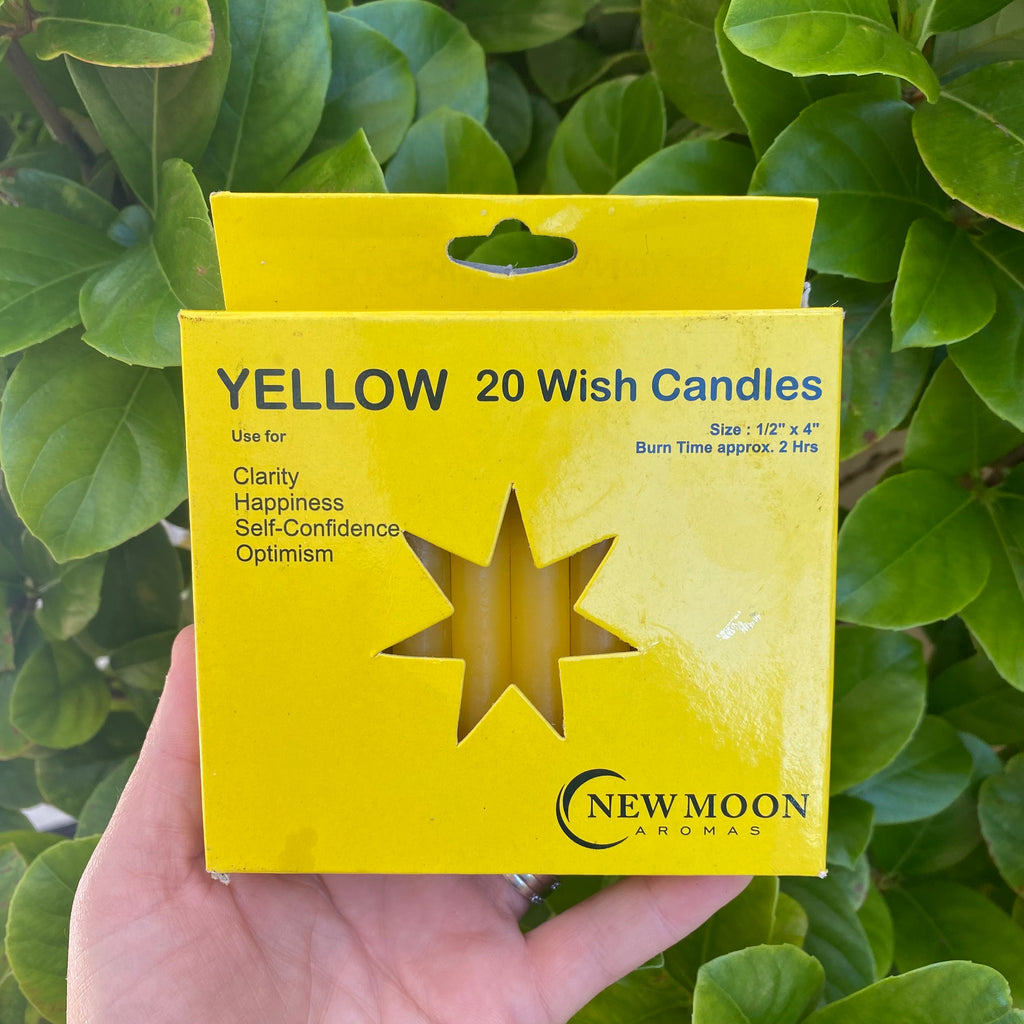 Wish Candles - Yellow
