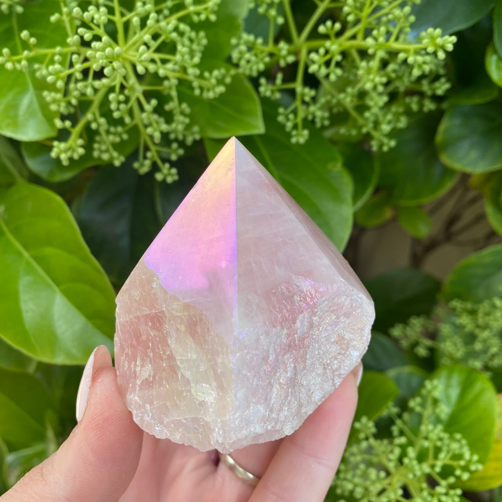 Aura Point - Rose Quartz