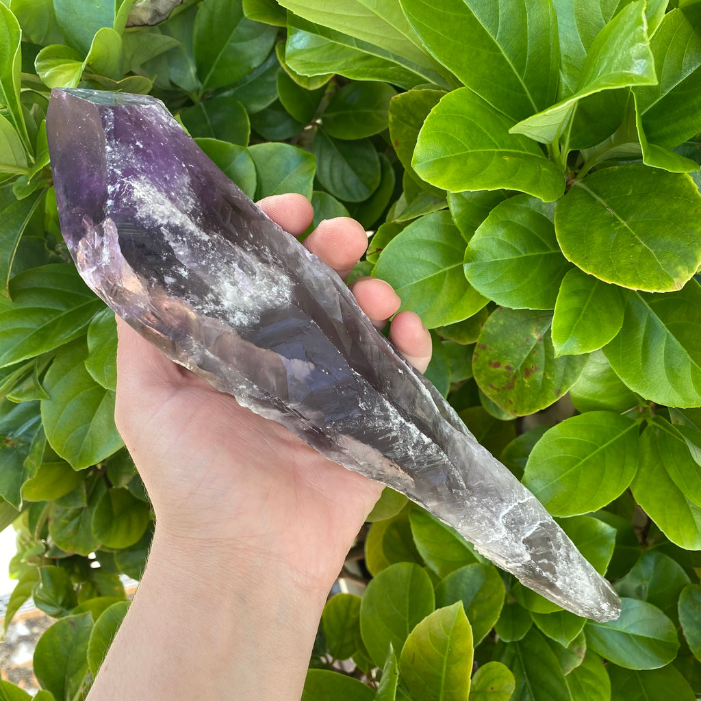 XL Laser Amethyst & Smoky Point - Bahia