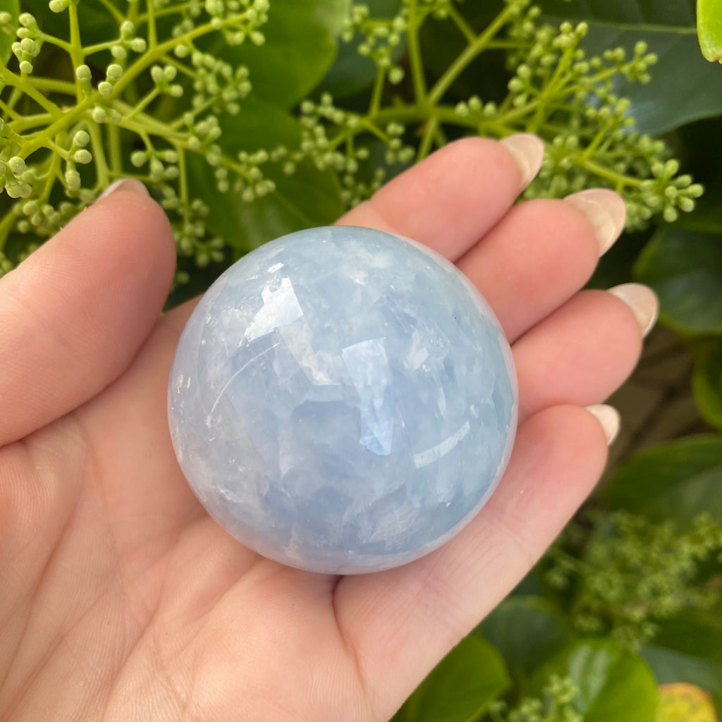 Blue Calcite Sphere