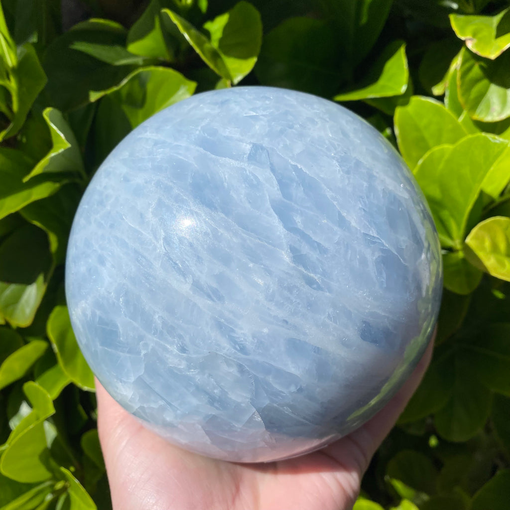 XL Blue Calcite Sphere