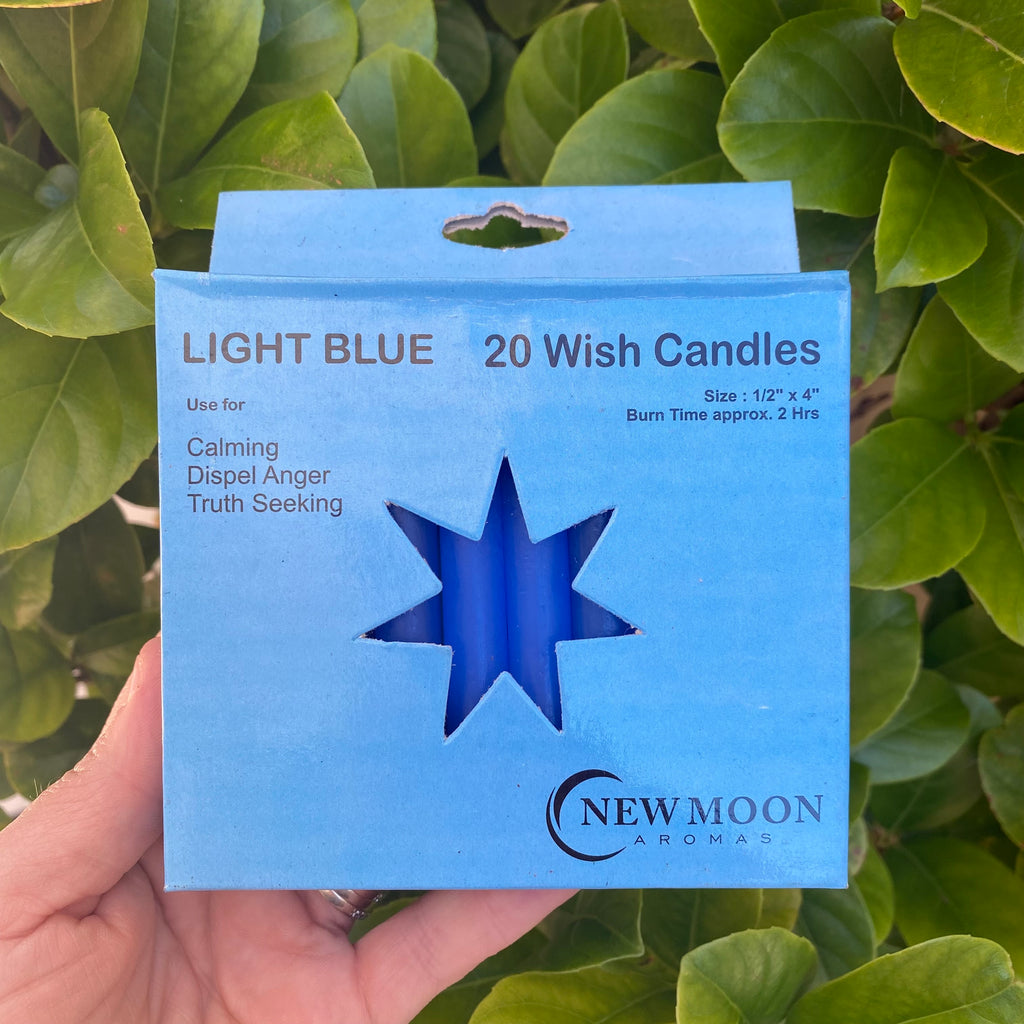 Wish Candles - Light Blue