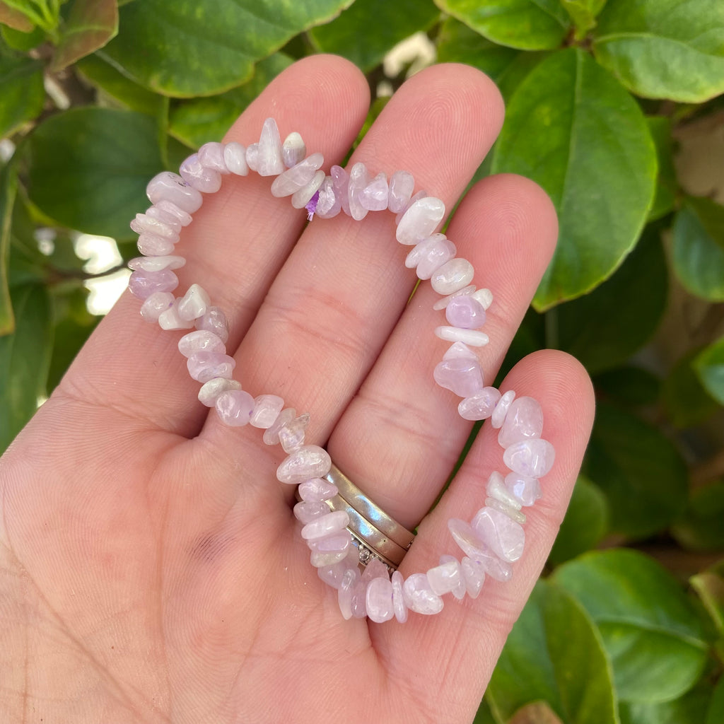 Chip Bracelet - Kunzite