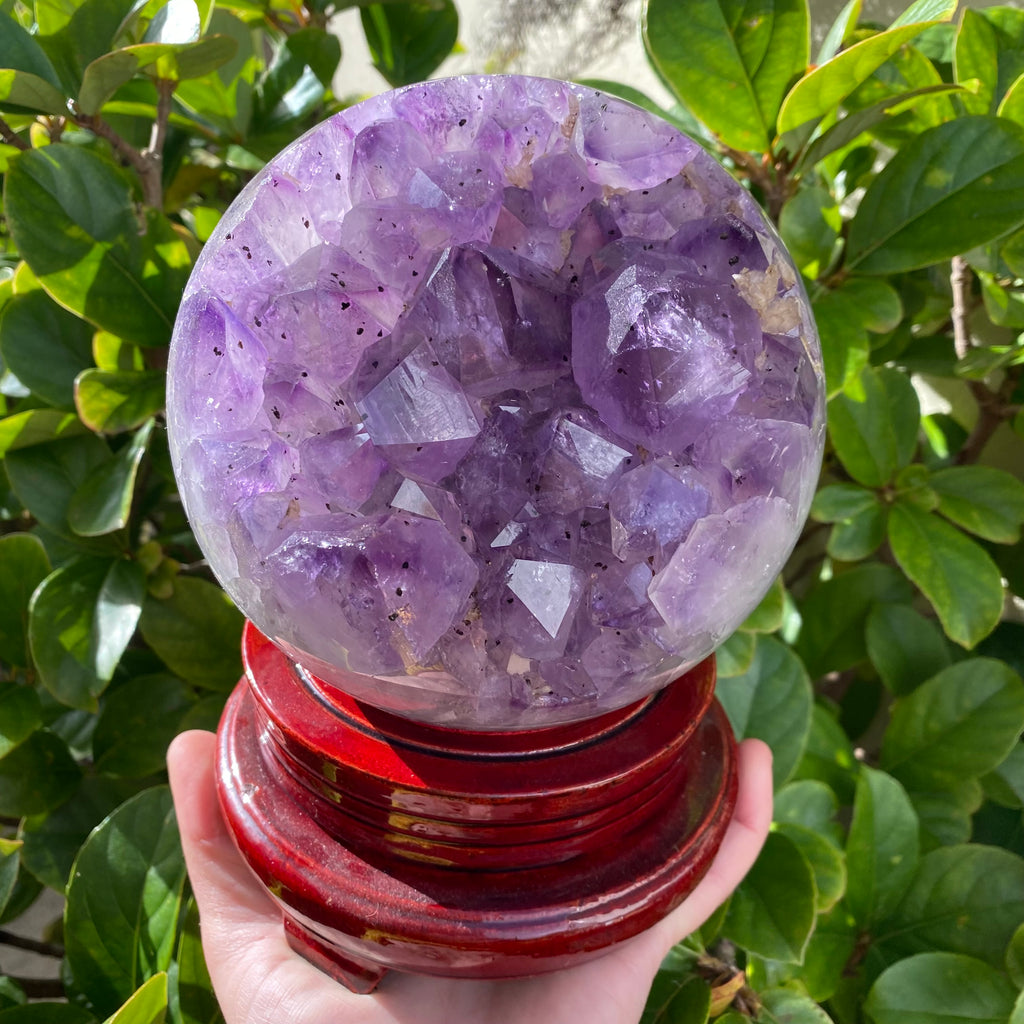 Large Amethyst Druze Sphere