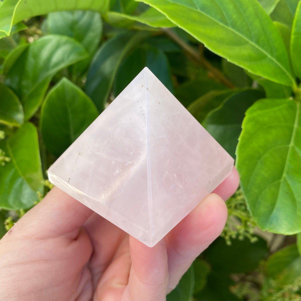 Rose Quartz Pyramid