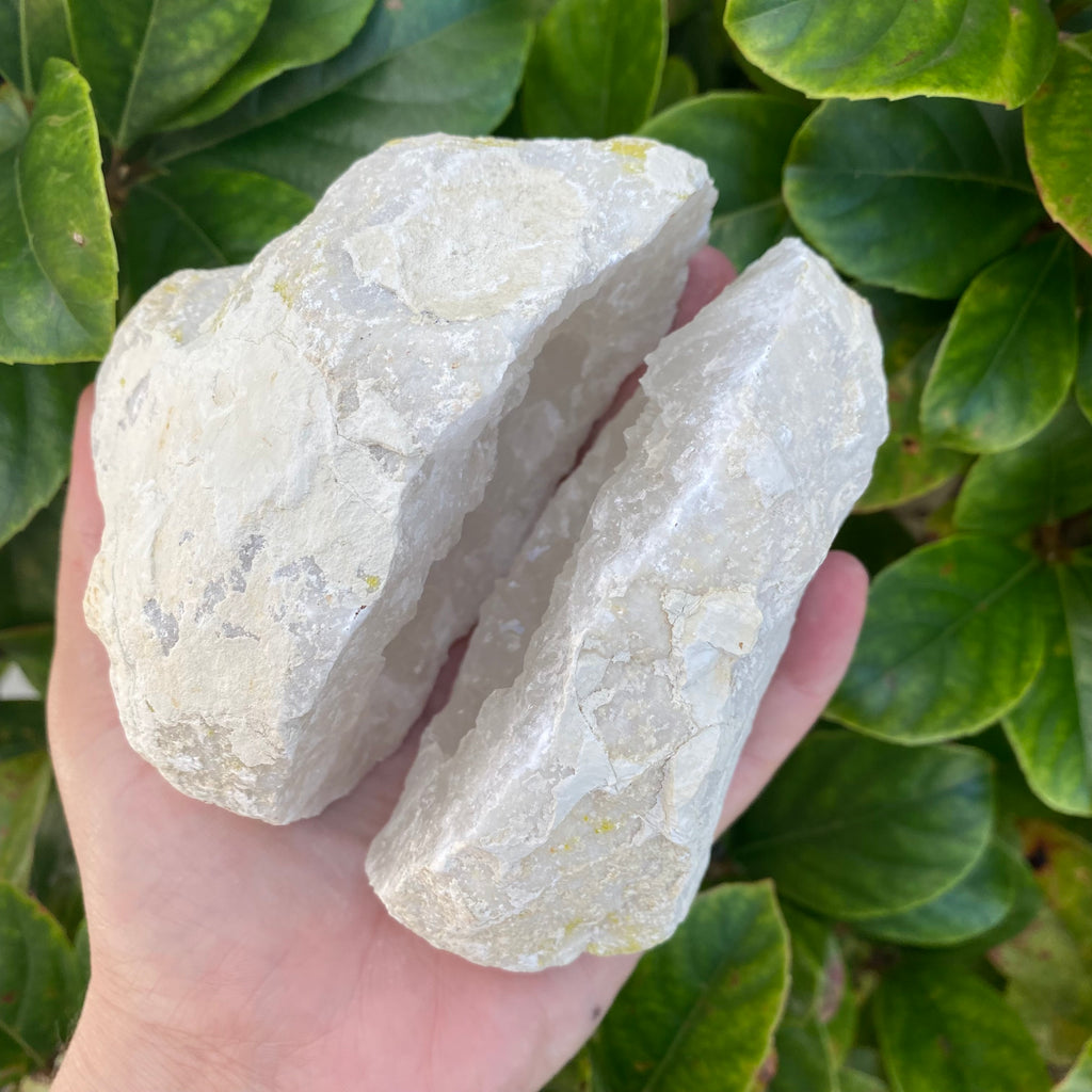 Moroccan Quartz Geode Pair (#3)