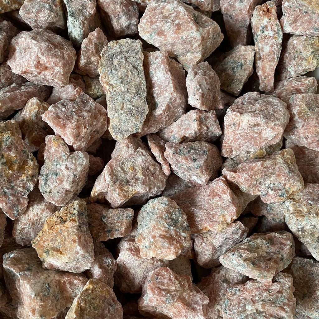 Raw Strawberry Calcite Chunks