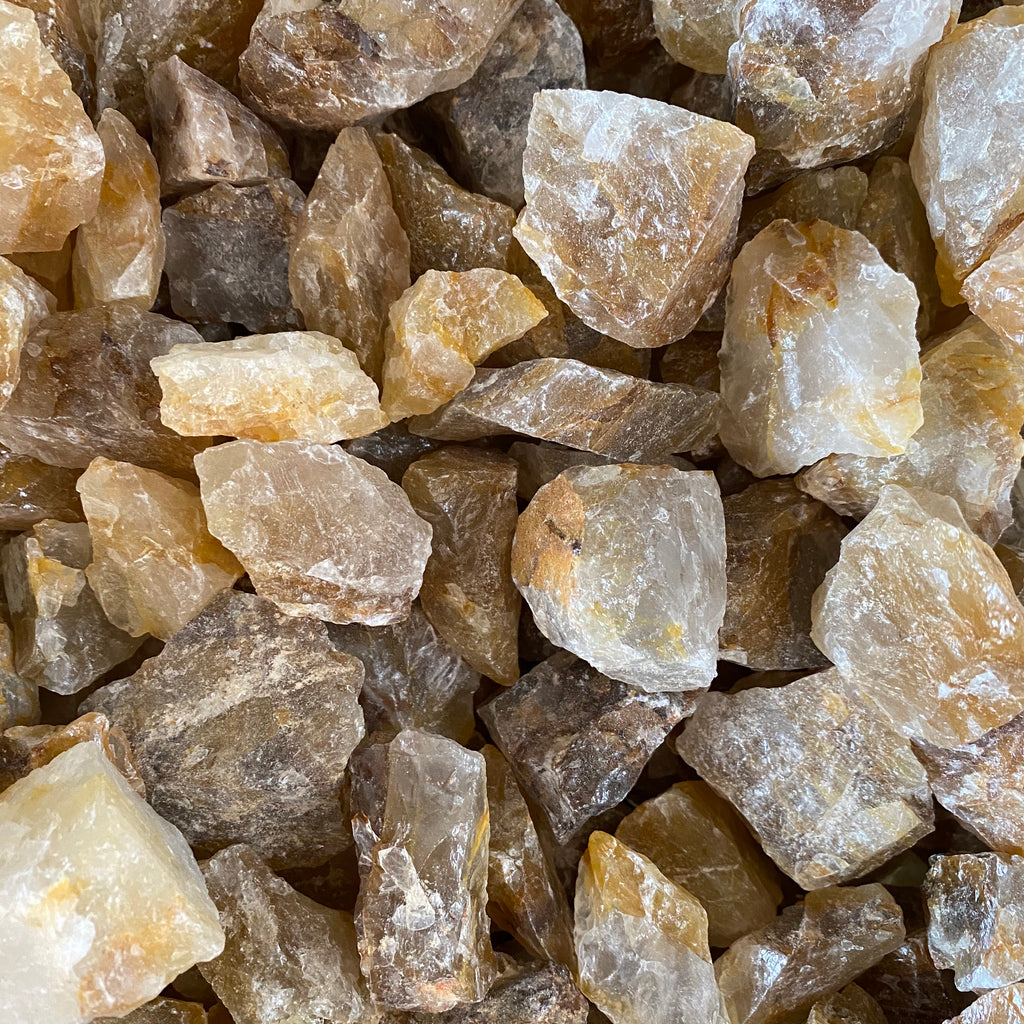 Raw Fire Quartz Chunks