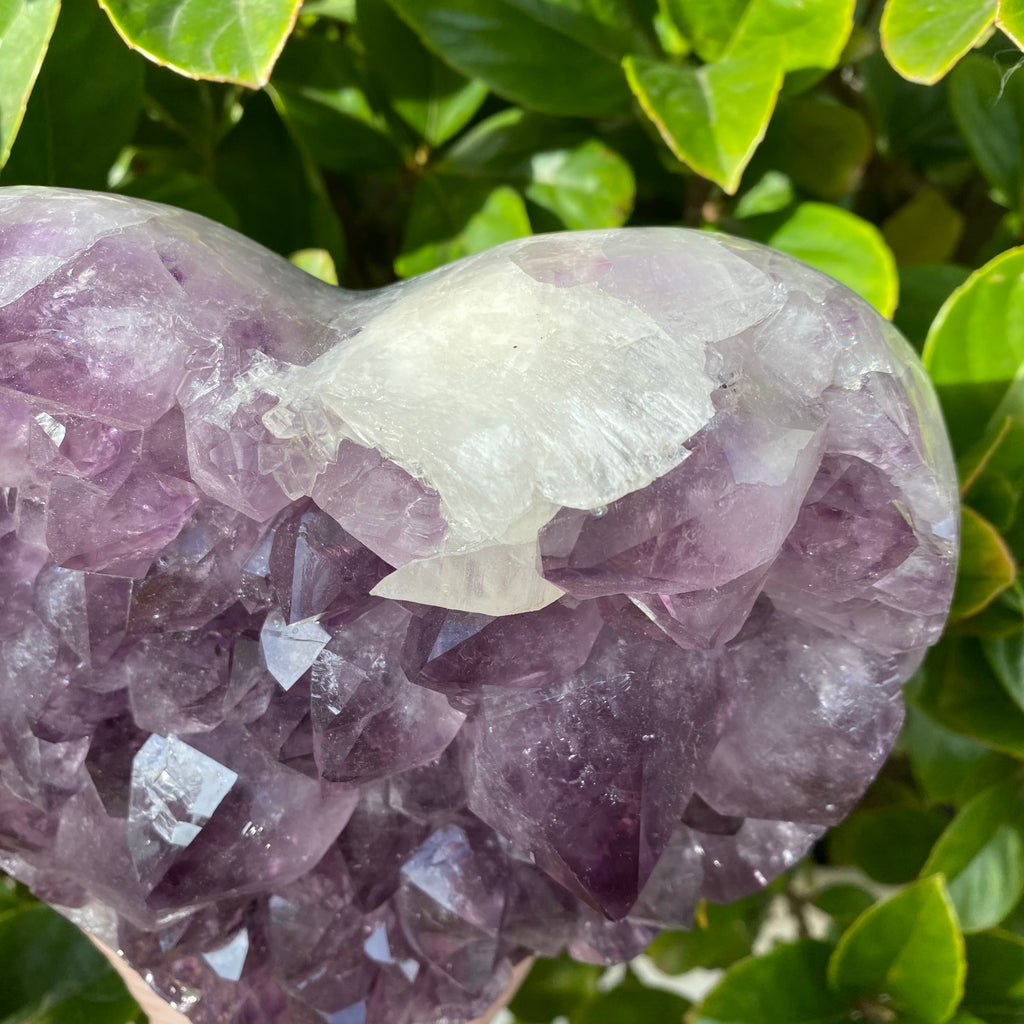 Large Amethyst Druze Heart