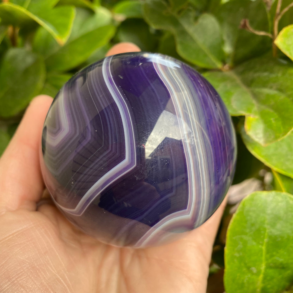 Purple Agate Sphere