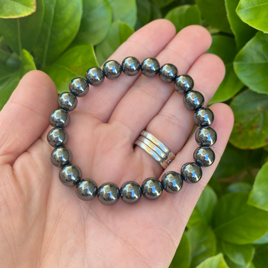 Round Bracelet - Hematite