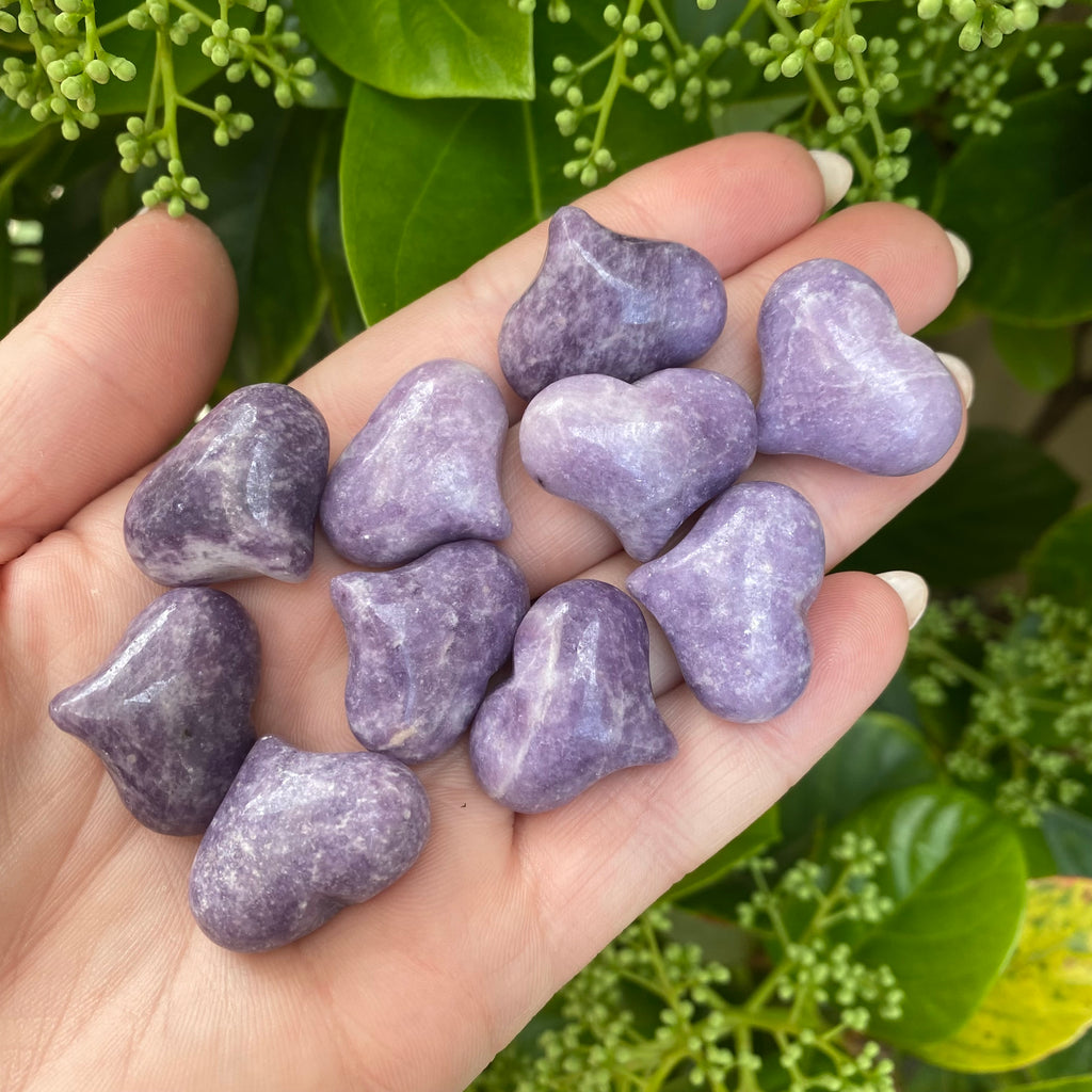 Mini Heart - Lepidolite