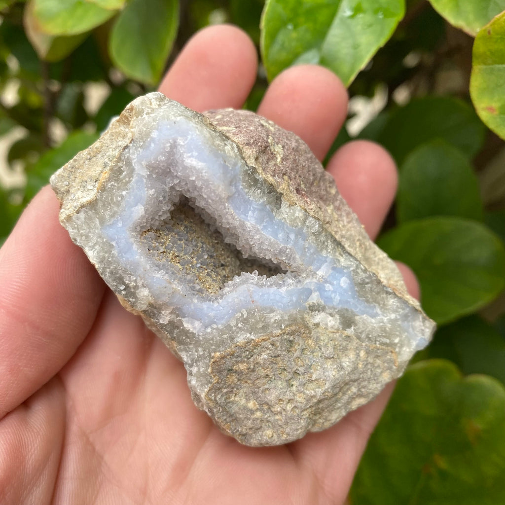 Blue Lace Agate Geode