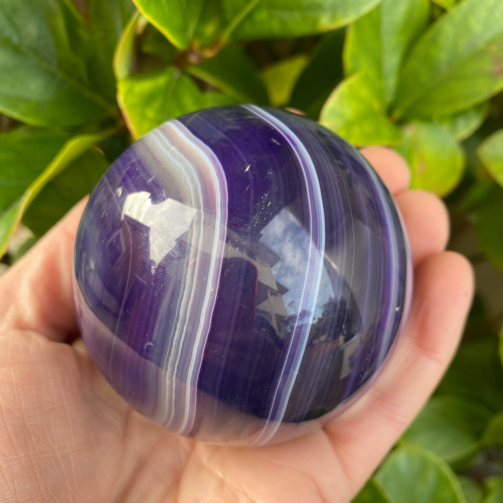 Purple Agate Sphere