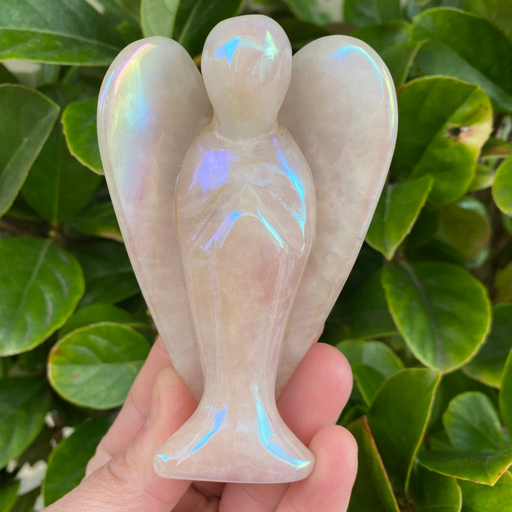 Rose Quartz Aura Angel 4”