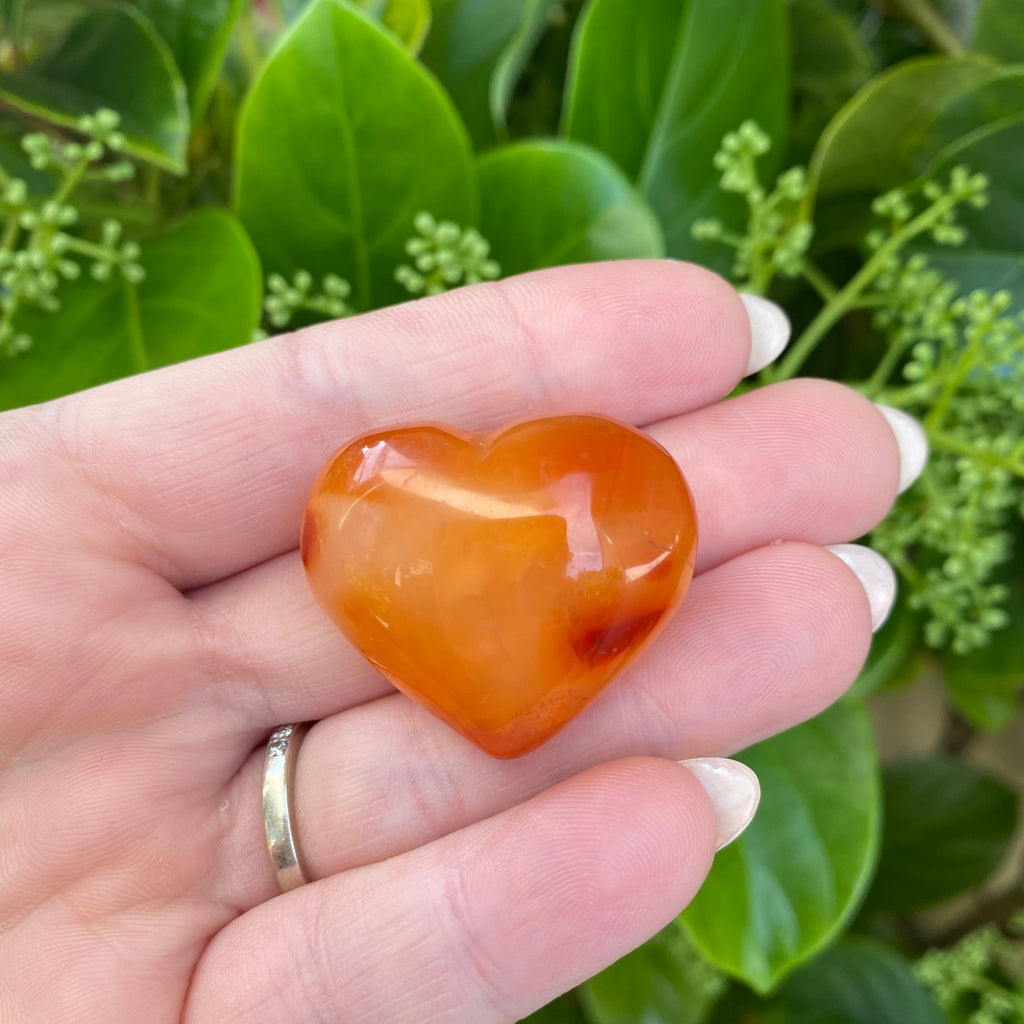 Carnelian Heart 3-4cm