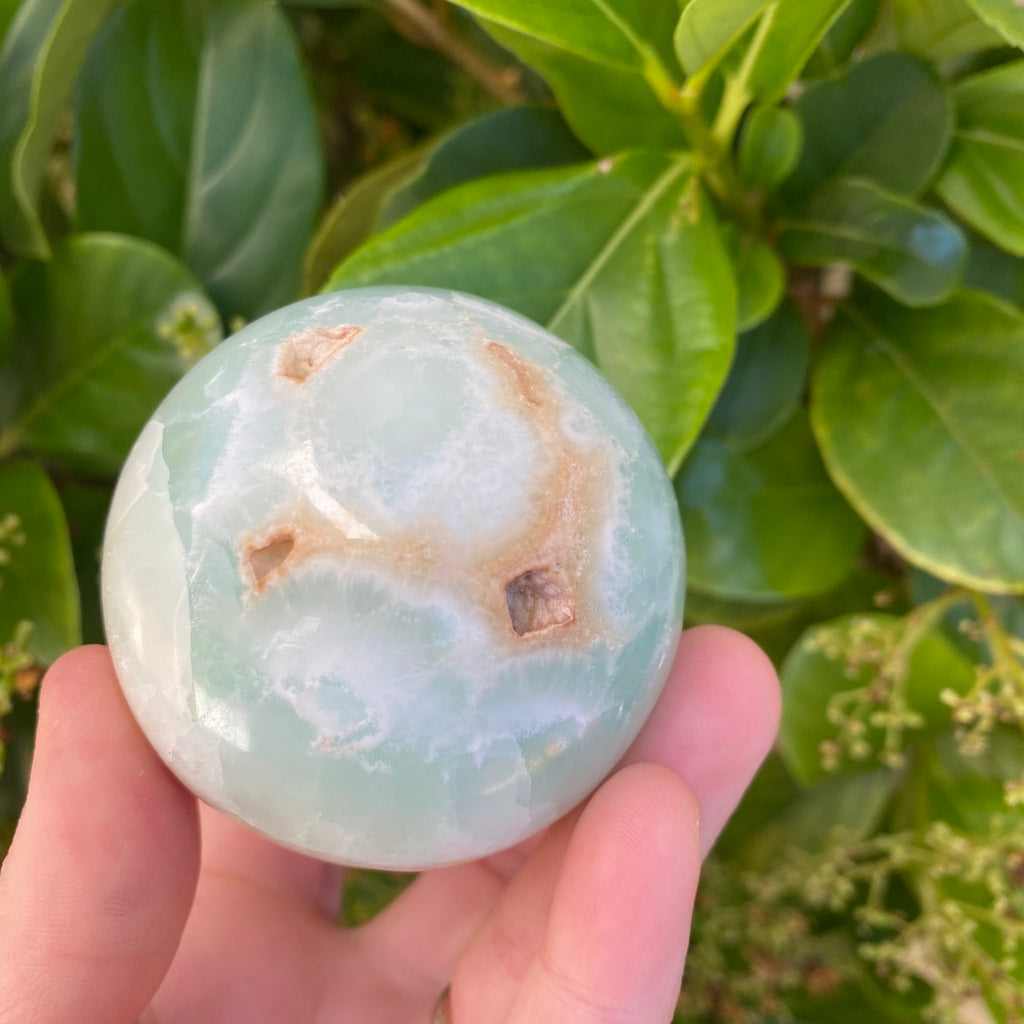 Carribean Calcite Sphere