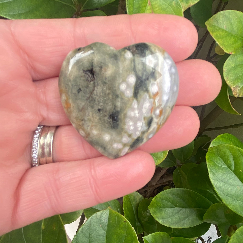 Ocean Jasper Heart